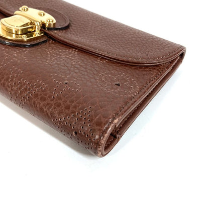 Louis Vuitton Wallet Portefeuille Amelia Monogram Mahina Brown — view 4