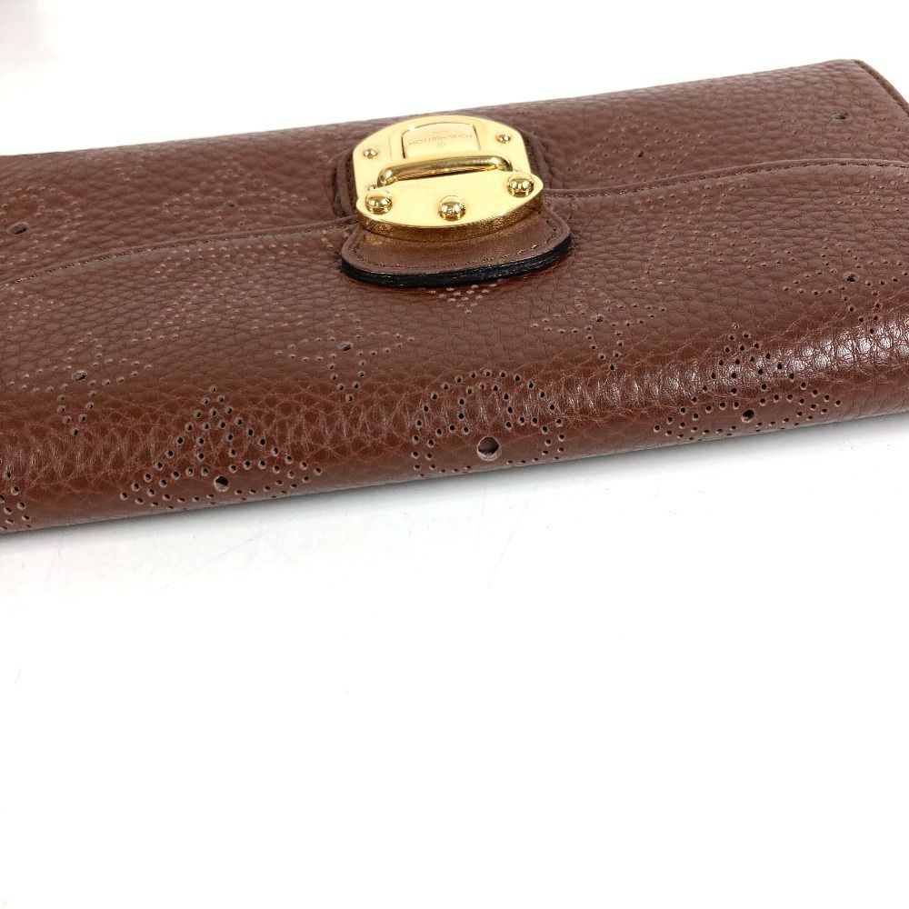 Louis Vuitton Wallet Portefeuille Amelia Monogram Mahina Brown — view 7