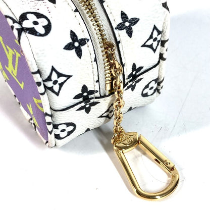 Louis Vuitton Pouch Porte-Monnaie Cube Monogram Giant Canvas White — view 8