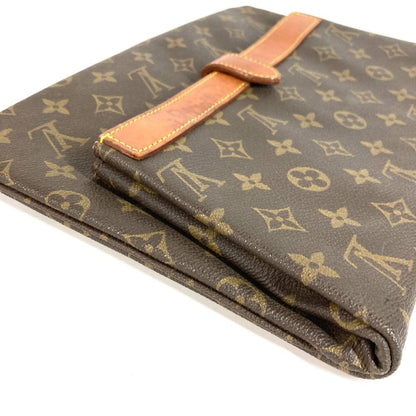 Louis Vuitton Clutch Pochette Prianto Monogram Canvas Brown — view 3