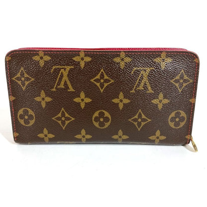 Louis Vuitton Wallet Porto Monet Zip Monogram Cherry Canvas Brown — view 2