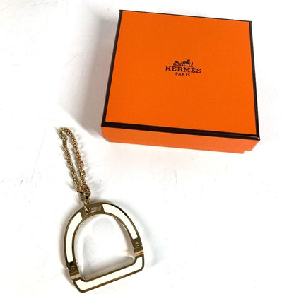 Hermes Glove Holder Ideal Metal Nata Gold Gloves — view 8