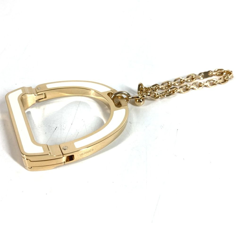 Hermes Glove Holder Ideal Metal Nata Gold Gloves — view 4