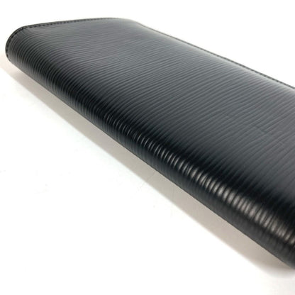Louis Vuitton Wallet Portefeuille Brazza Epi Leather Noir Black — view 6