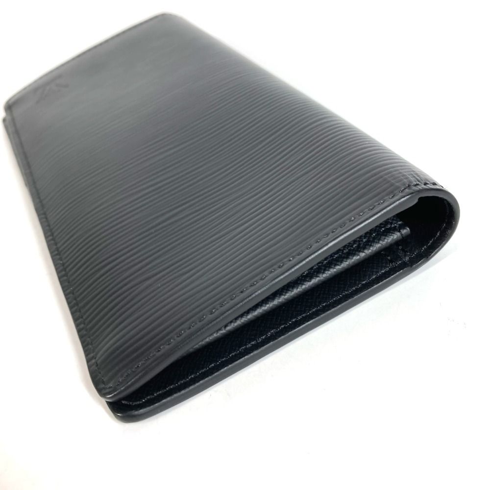 Louis Vuitton Wallet Portefeuille Brazza Epi Leather Noir Black — view 3