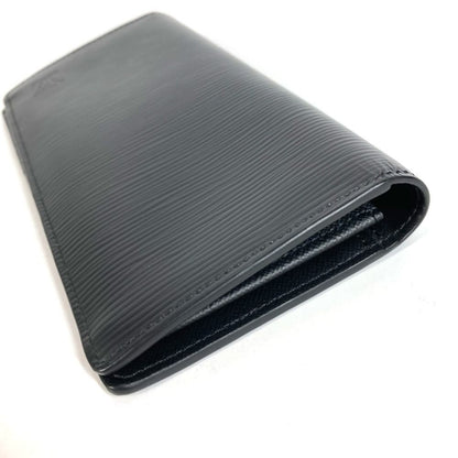 Louis Vuitton Wallet Portefeuille Brazza Epi Leather Noir Black — view 3
