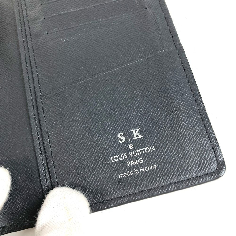 Louis Vuitton Wallet Portefeuille Brazza Epi Leather Noir Black — view 7