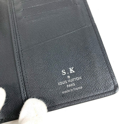 Louis Vuitton Wallet Portefeuille Brazza Epi Leather Noir Black — view 7