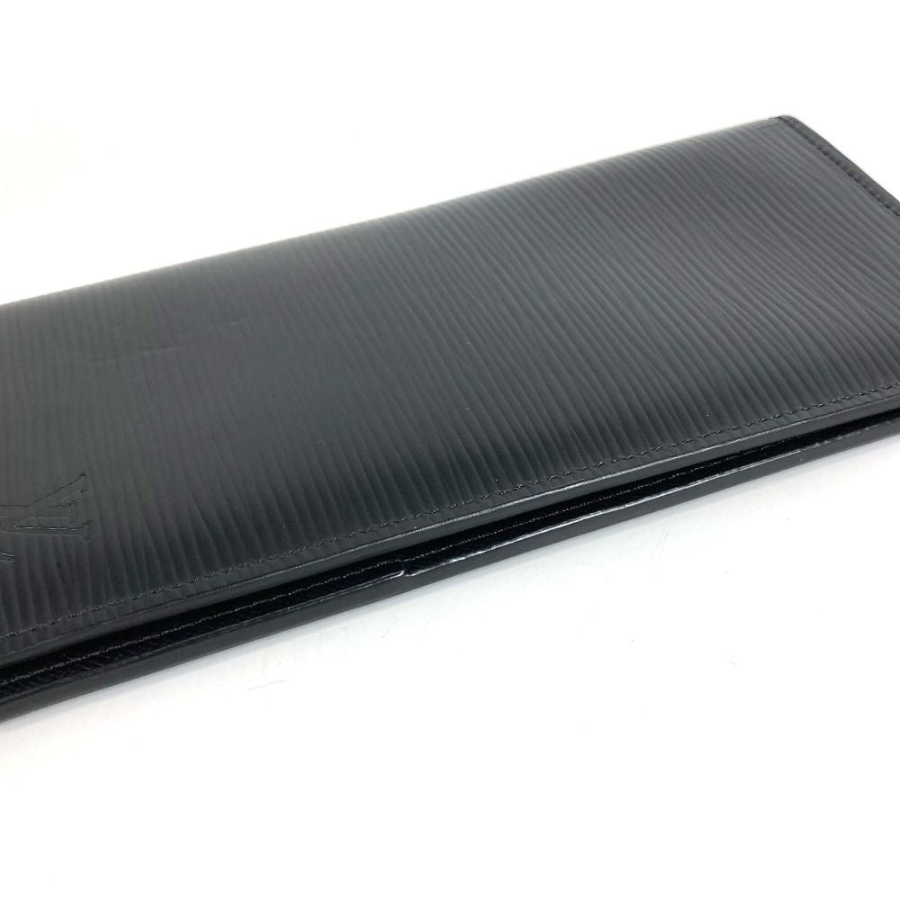 Louis Vuitton Wallet Portefeuille Brazza Epi Leather Noir Black — view 4
