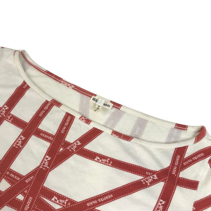 Hermes Top Allover Logo Bolduc Ribbon Rayon — view 3