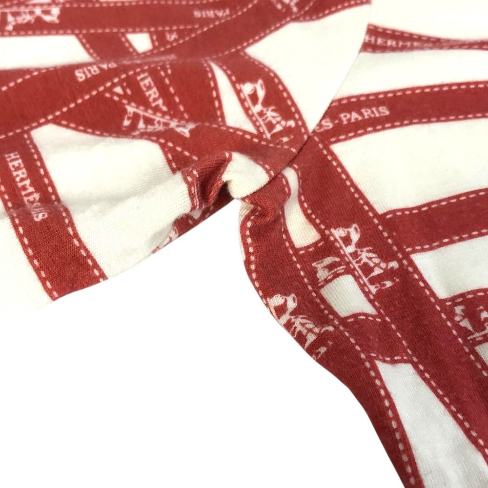 Hermes Top Allover Logo Bolduc Ribbon Rayon — view 5
