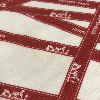 Hermes Top Allover Logo Bolduc Ribbon Rayon — view 7