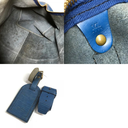 Louis Vuitton Boston Bag Keepall 60 Epi Leather Toledo Blue — view 9