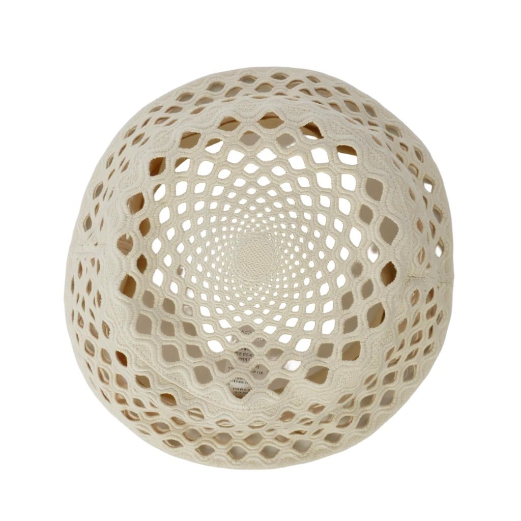 Dior Bob Hat Mesh Bucket Hat 58 Ivory White — view 5