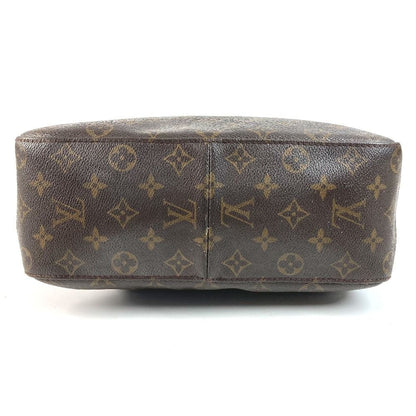 Louis Vuitton Shoulder Bag Looping GM Monogram Canvas Brown — view 5