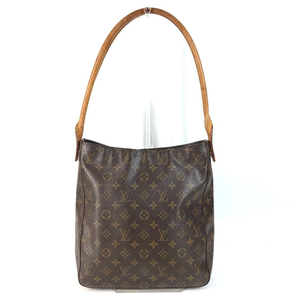 Louis Vuitton Shoulder Bag Looping GM Monogram Canvas Brown