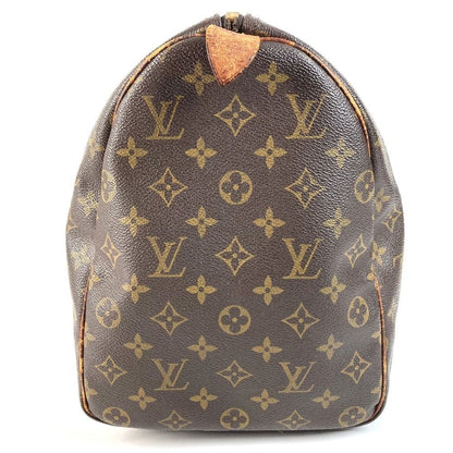 Louis Vuitton Boston Bag Keepall 45 Monogram Canvas Brown — view 3