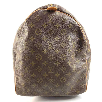 Louis Vuitton Boston Bag Keepall 60 Debeso Monogram Canvas Brown — view 3