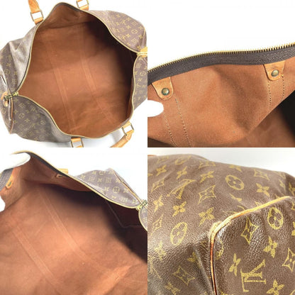 Louis Vuitton Boston Bag Keepall 60 Debeso Monogram Canvas Brown — view 9