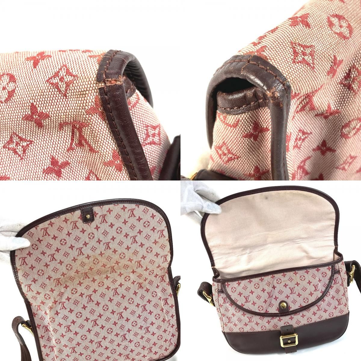 Louis Vuitton Shoulder Bag Belanger Monogram Mini Canvas Cherry — view 8