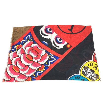 Louis Vuitton Shawl Etole Kabuki Silk Beige Scarf — view 2