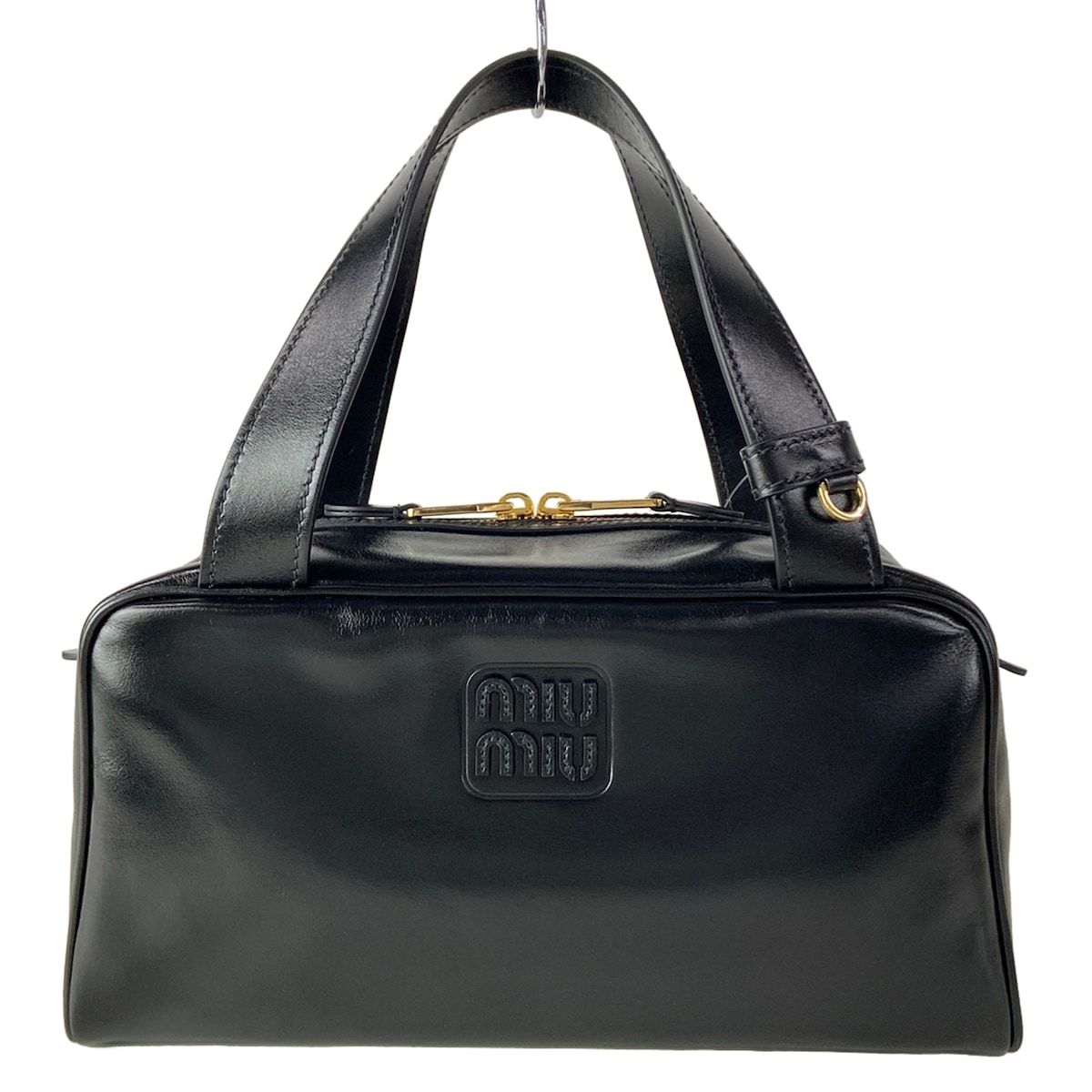 Miu Miu Handbag Black Leather