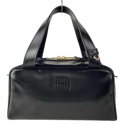 Miu Miu Handbag Black Leather