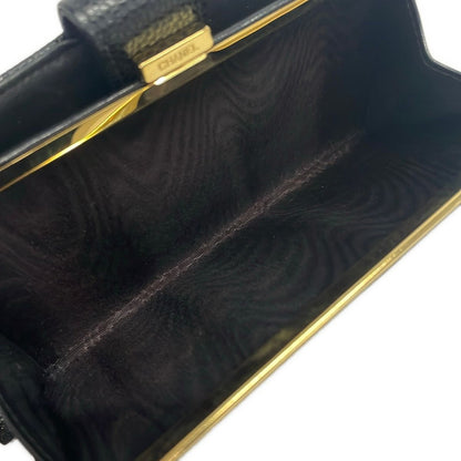 Chanel Wallet Black Clasp CC Logo — view 4