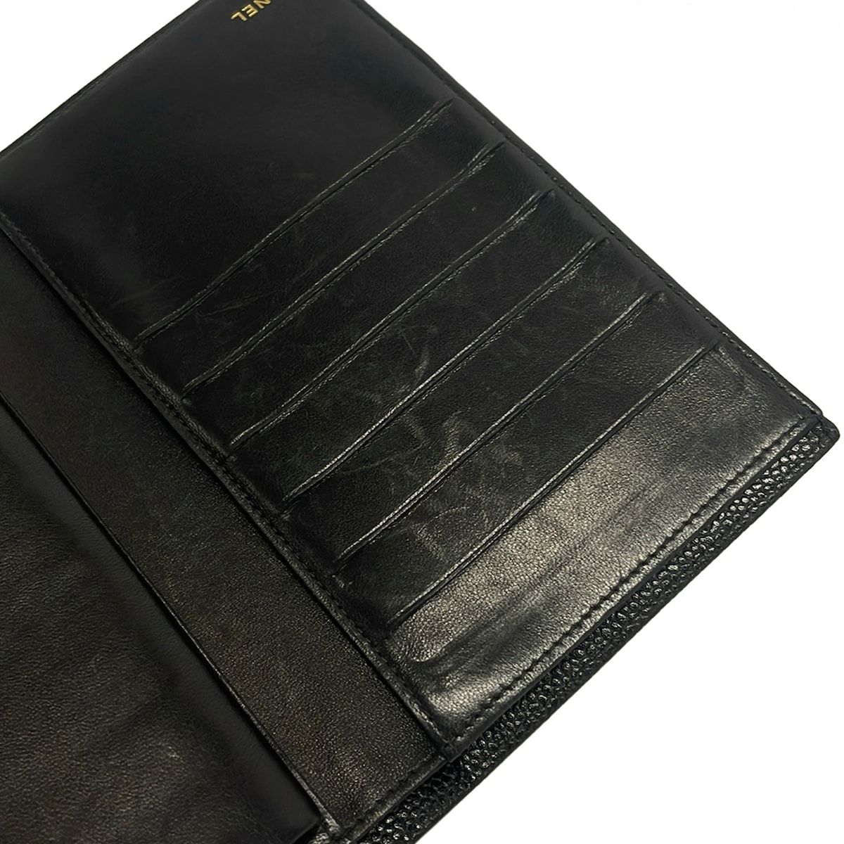 Chanel Wallet Black Clasp CC Logo — view 7