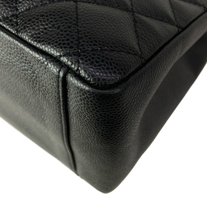 Chanel Tote Reproduction Chain Grand Shopping GST Black Shoulder Gold — view 6