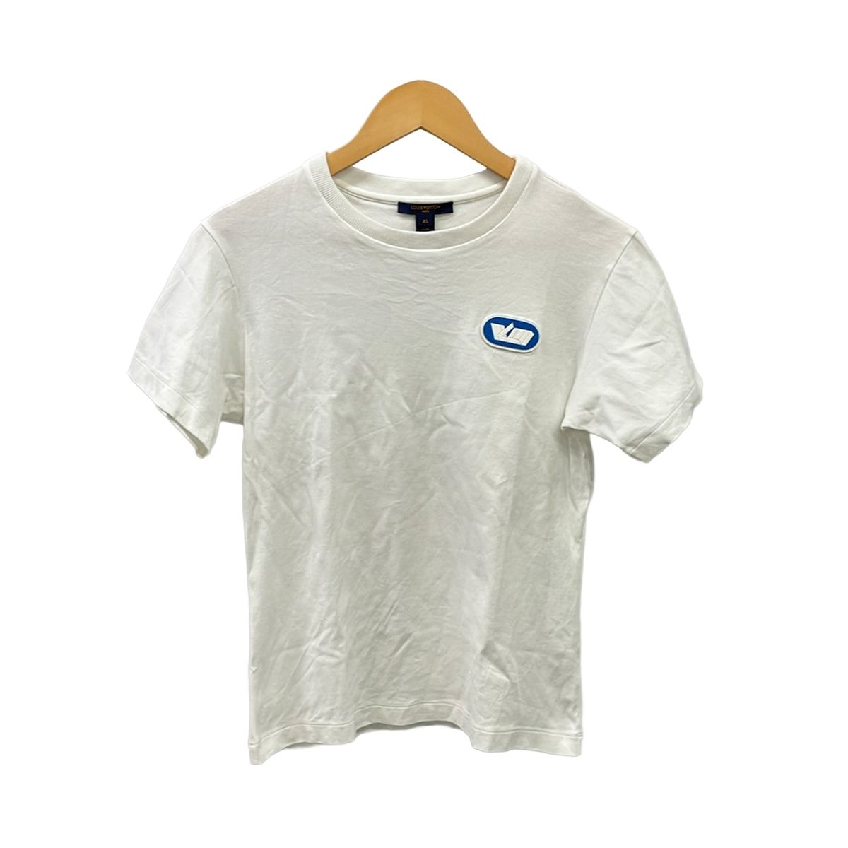 Louis Vuitton Short Sleeve T-Shirt XS Uol White Blue Crew