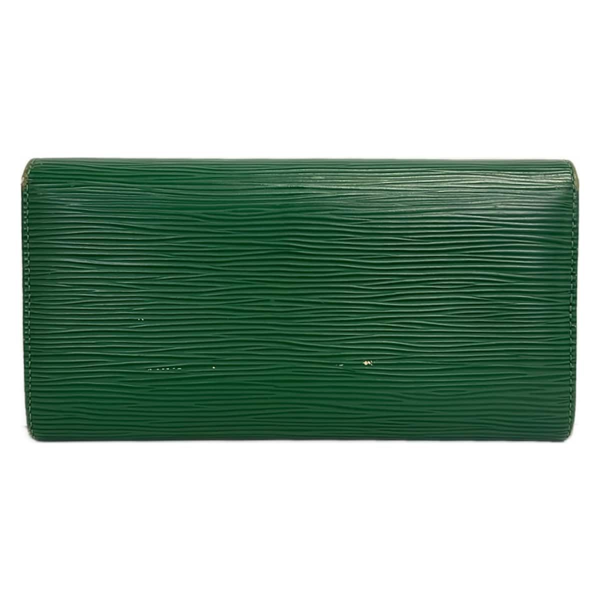Louis Vuitton Wallet Epi Portefeuille Sarah Cloak Leather — view 2