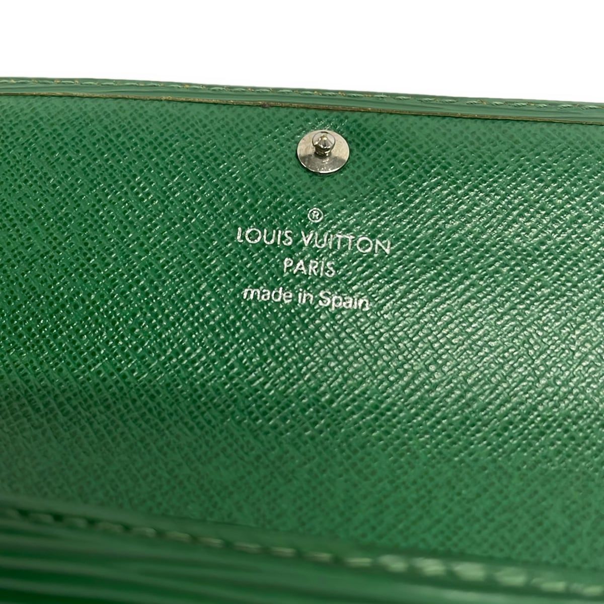Louis Vuitton Wallet Epi Portefeuille Sarah Cloak Leather — view 6