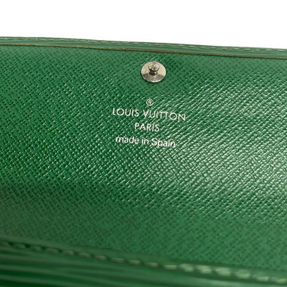 Louis Vuitton Wallet Epi Portefeuille Sarah Cloak Leather — view 6