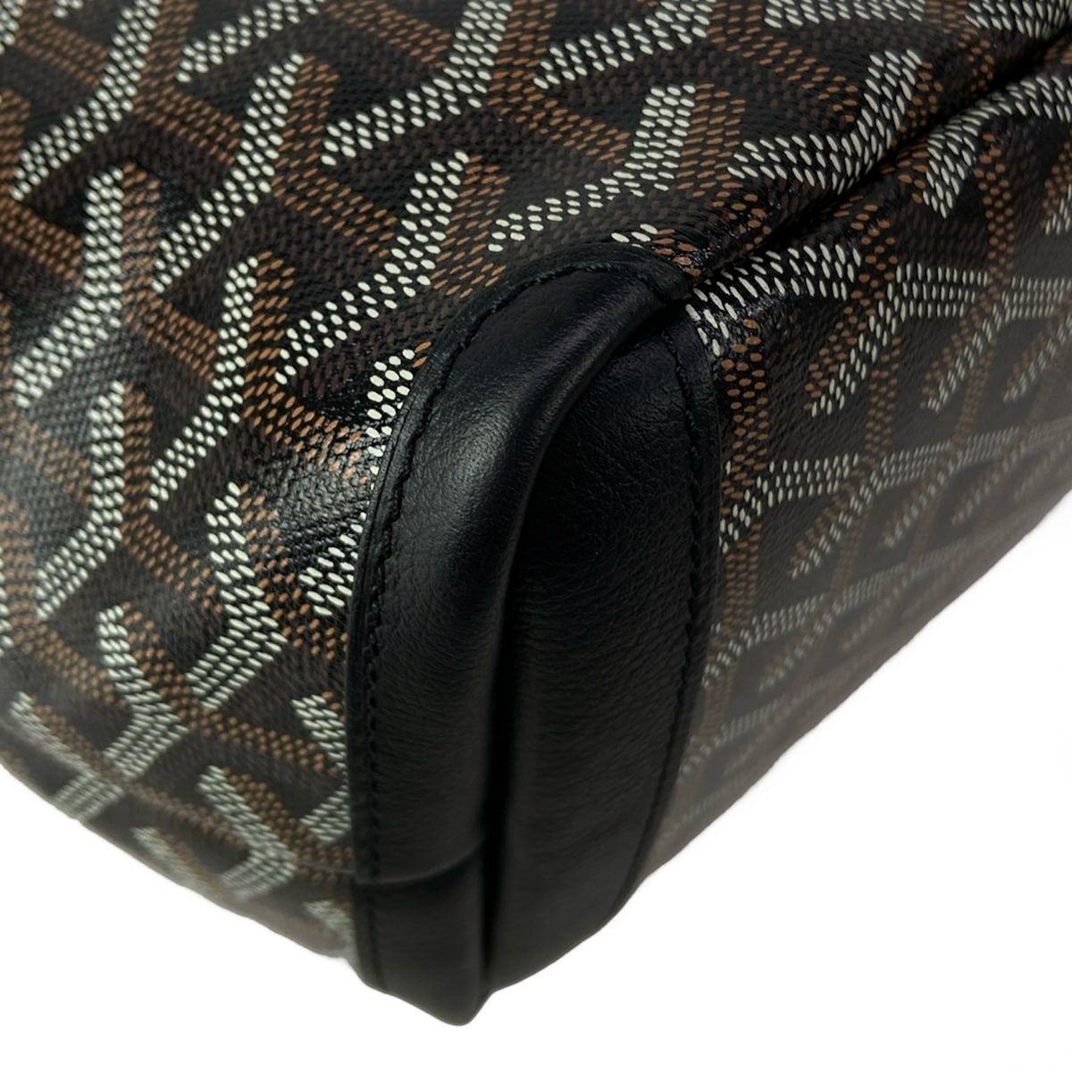 Goyard Handbag Artois PM Black Leather — view 9