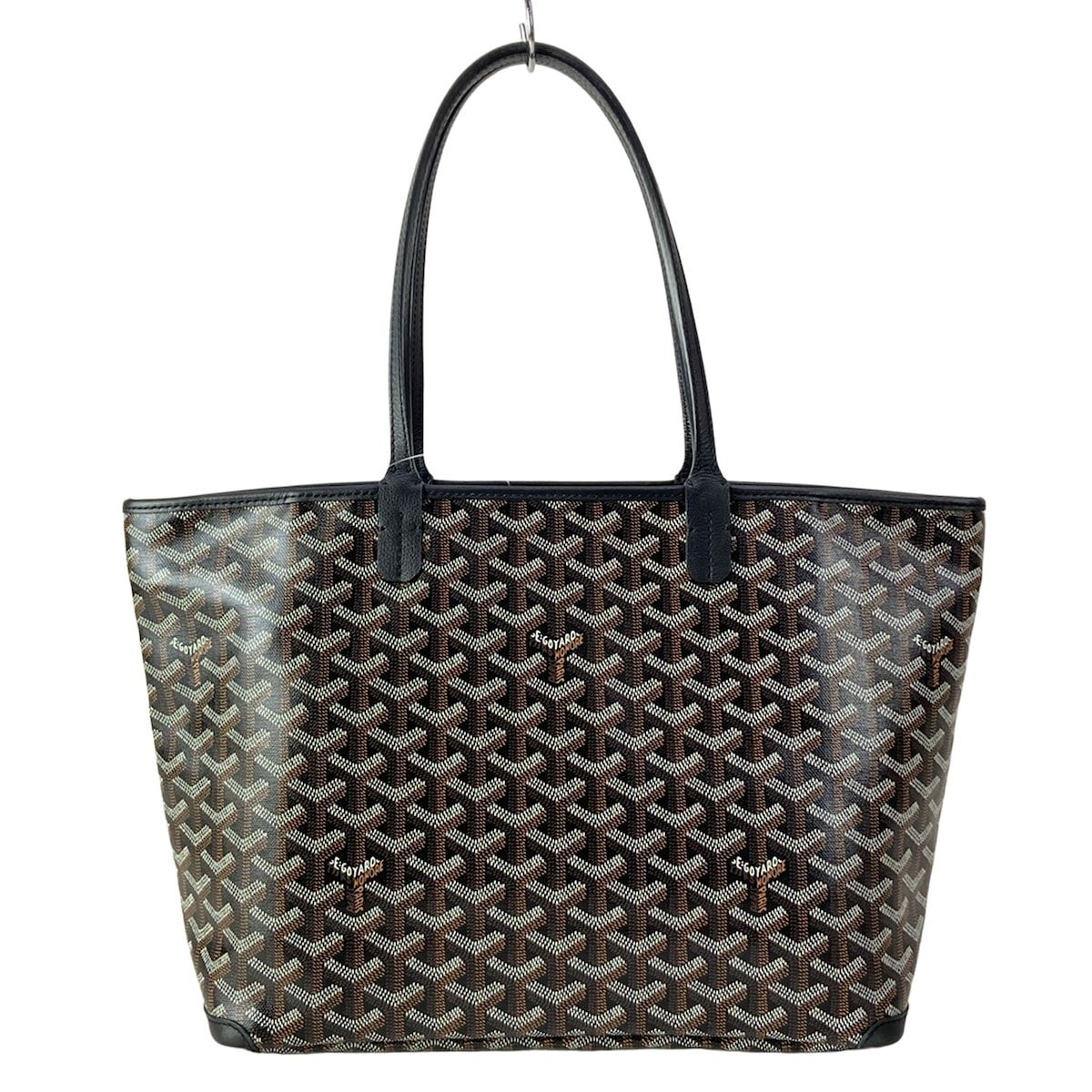 Goyard Handbag Artois PM Black Leather — view 3