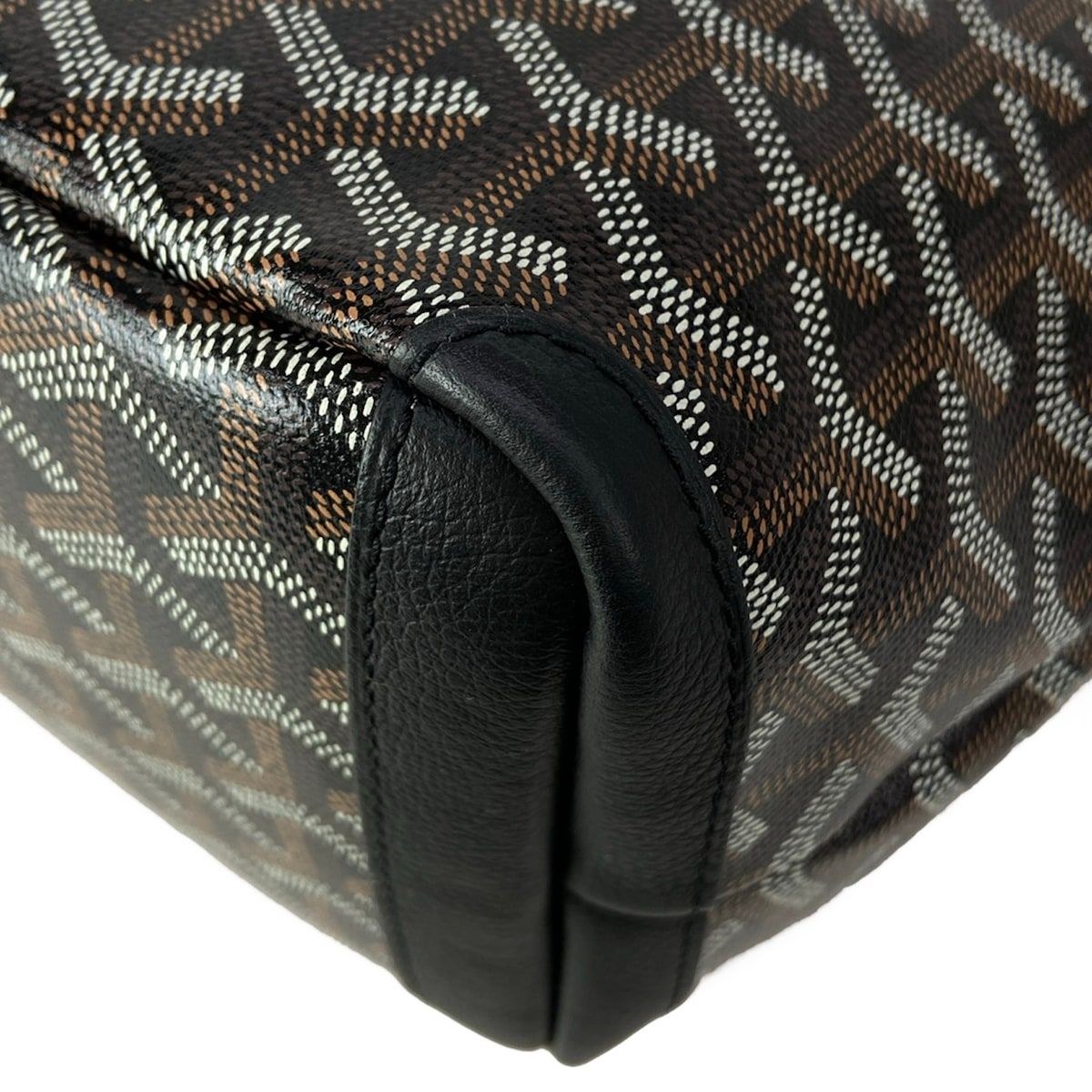 Goyard Handbag Artois PM Black Leather — view 8