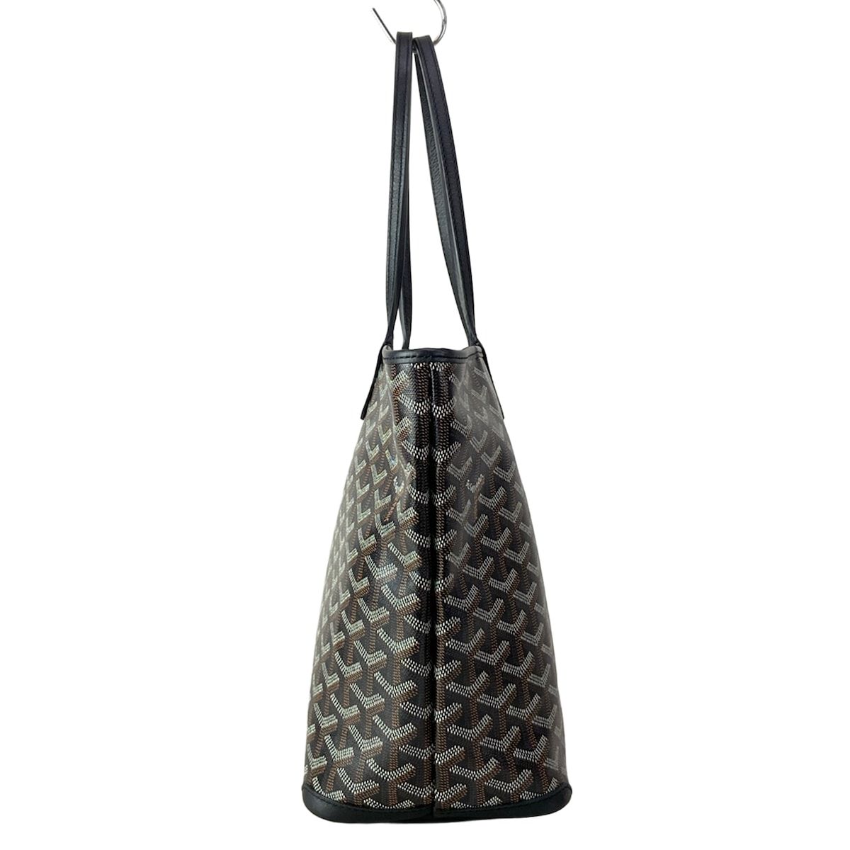 Goyard Handbag Artois PM Black Leather — view 4