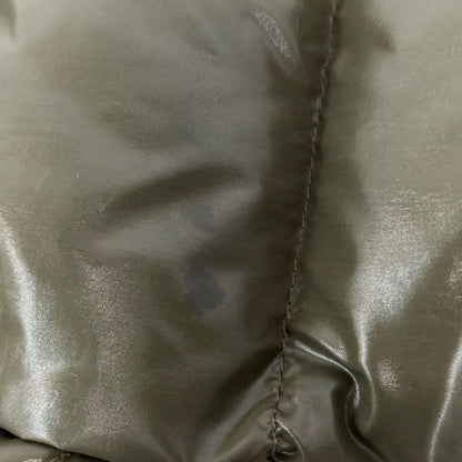 Moncler Down Coat 00 XS Khaki Long Sleeve Fur Winter — view 7