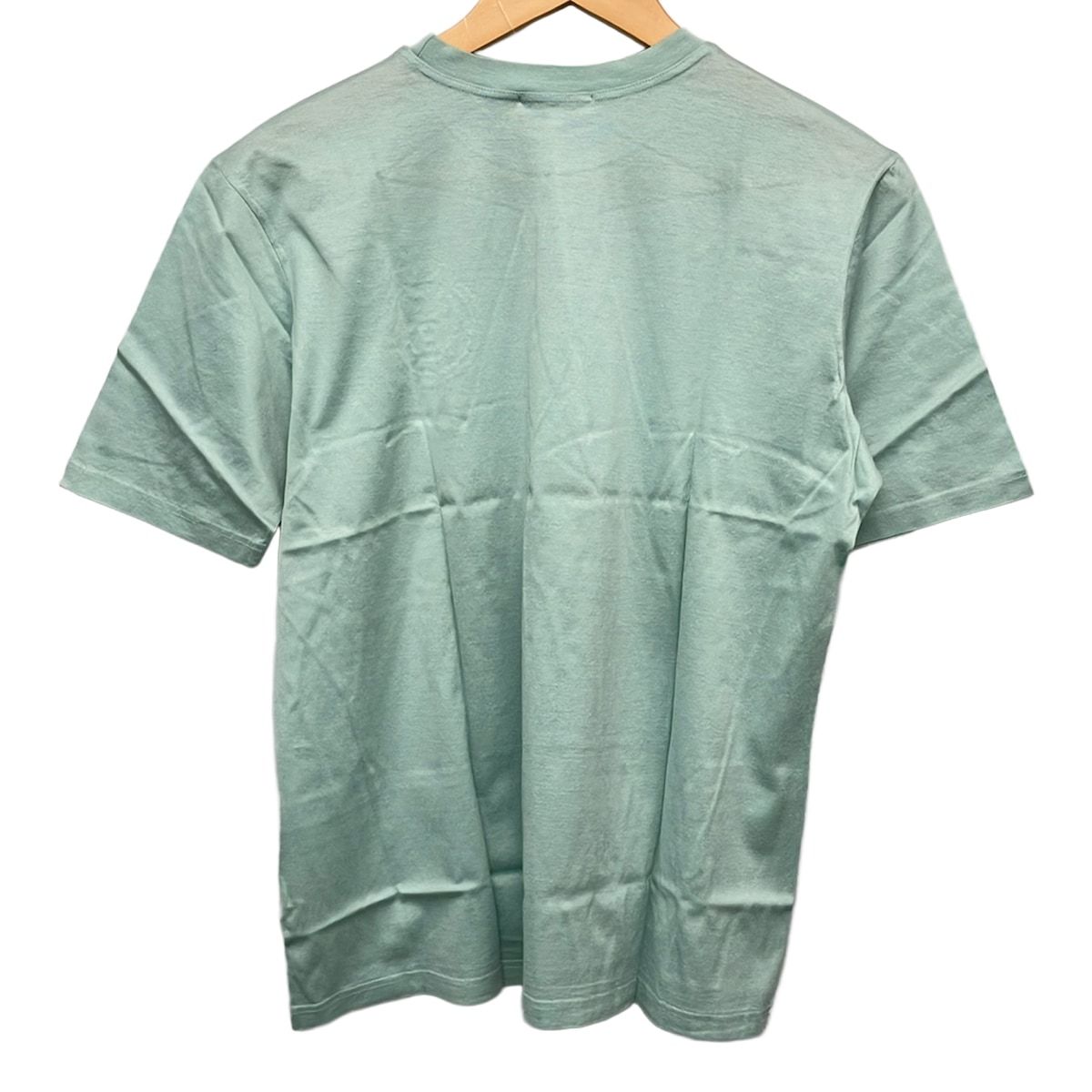 Hermes Short Sleeve T-Shirt M Light Green Embroidery — view 2