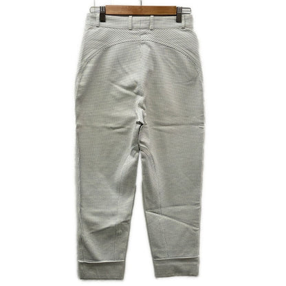 Hermes Pants 40 M Light Blue White Houndstooth — view 2