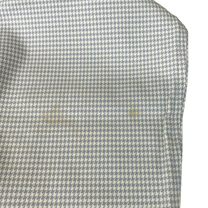 Hermes Pants 40 M Light Blue White Houndstooth — view 7