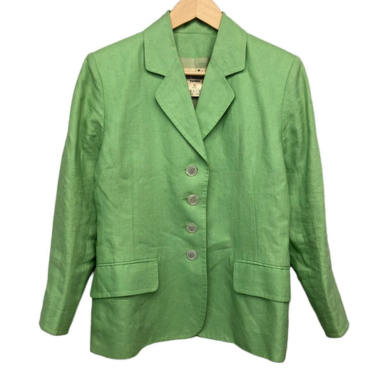 Hermes Jacket 38 M Green Hemp