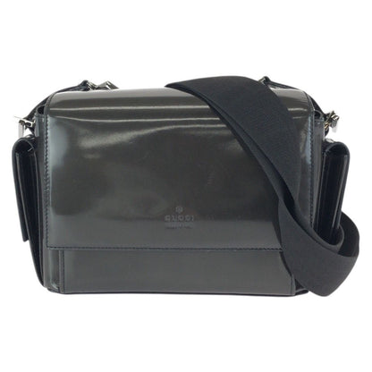 Gucci Gray Khaki Black Enamel 001 Shoulder