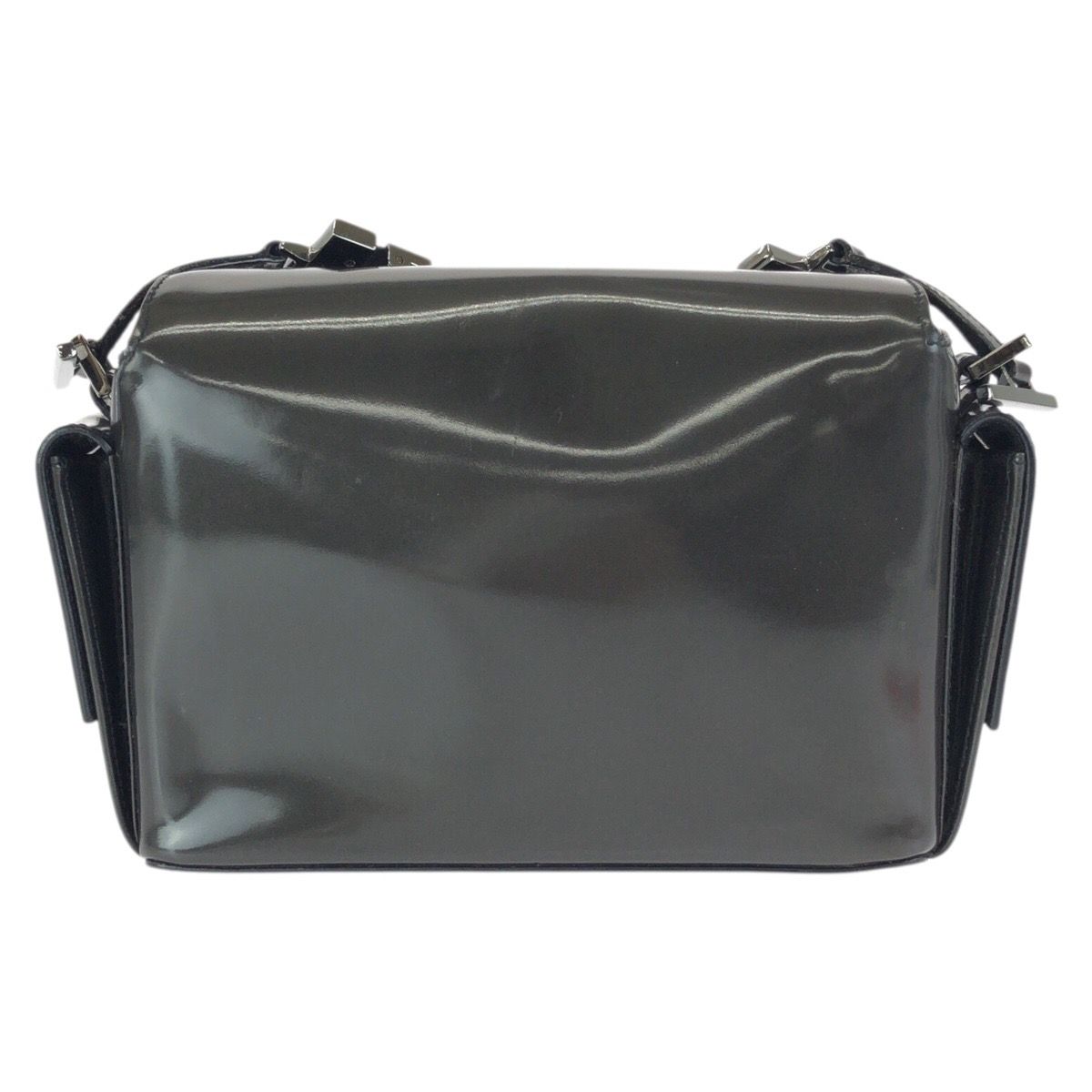 Gucci Gray Khaki Black Enamel 001 Shoulder — view 2