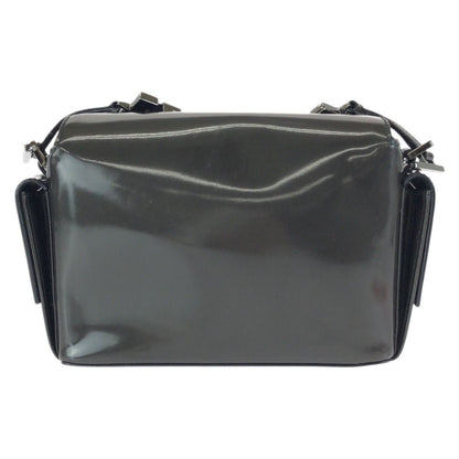 Gucci Gray Khaki Black Enamel 001 Shoulder — view 2