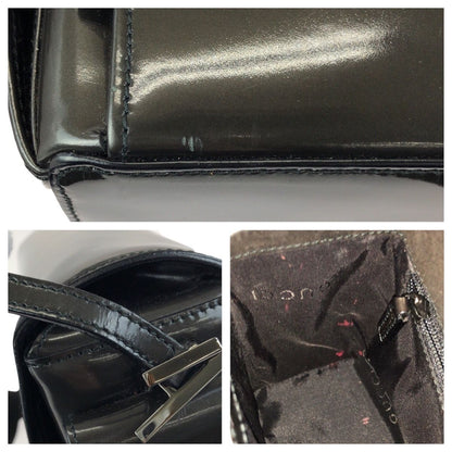 Gucci Gray Khaki Black Enamel 001 Shoulder — view 6