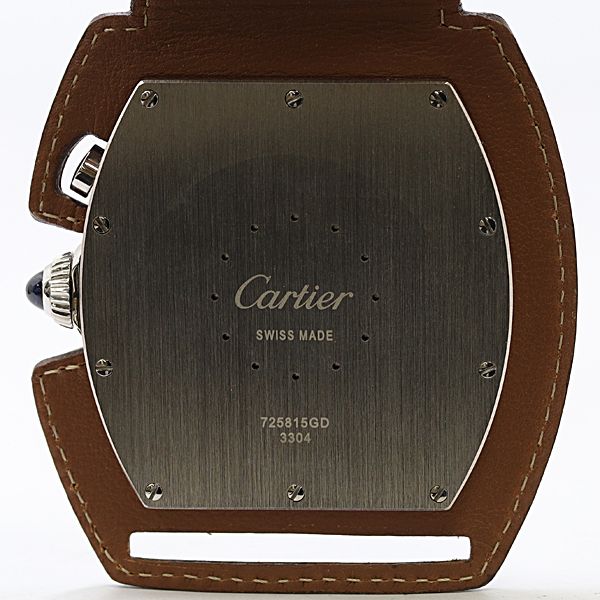 Cartier Roadster Travel Clock Quartz White Dial Table — view 4