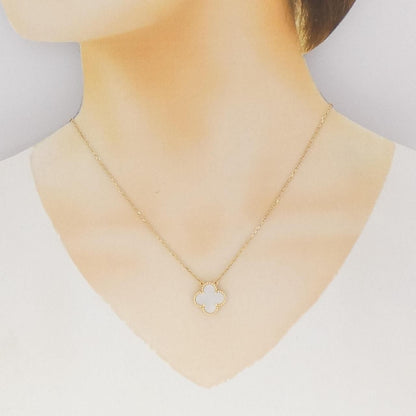 Van Cleef & Arpels Vintage Alhambra Necklace — view 5