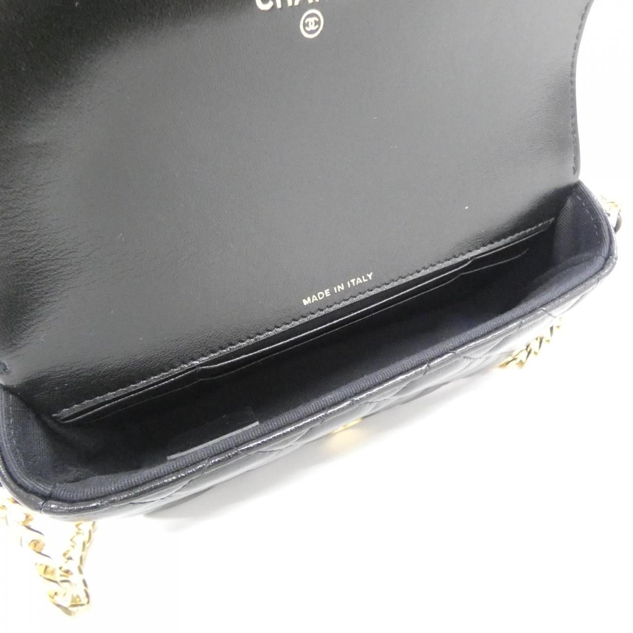 Chanel Phone Case Black — view 6
